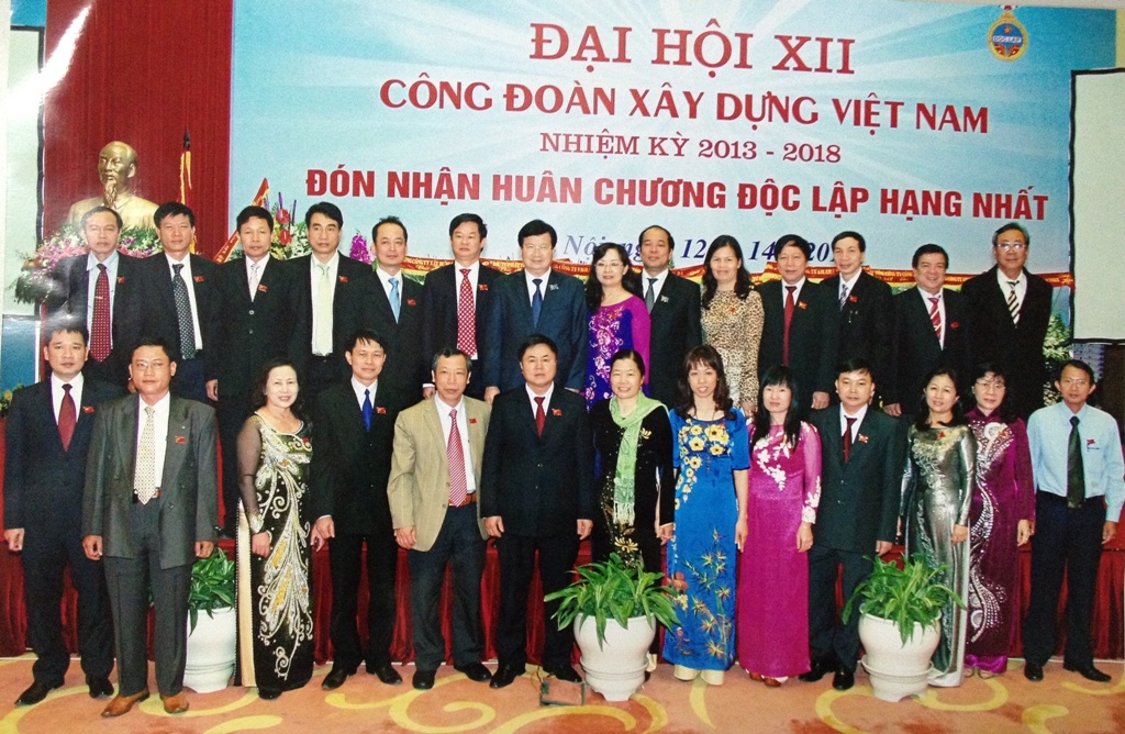 Đại hội 12 Công đoàn Xây dựng Việt Nam nhiệm kỳ 2013-2018 Đại hội 12 Công đoàn Xây dựng Việt Nam nhiệm kỳ 2013-2018